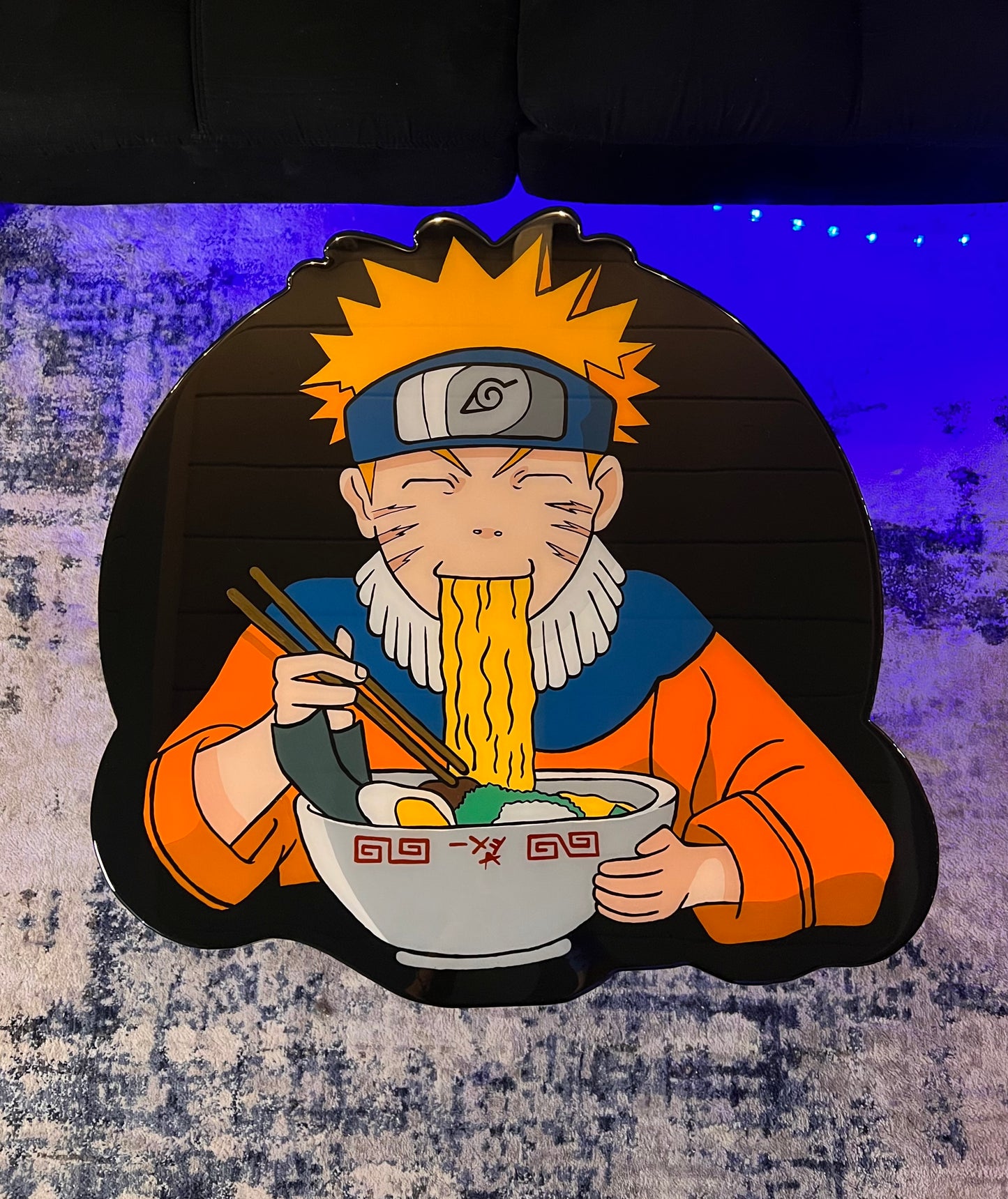 Naruto Coffee Table + 2 Coasters