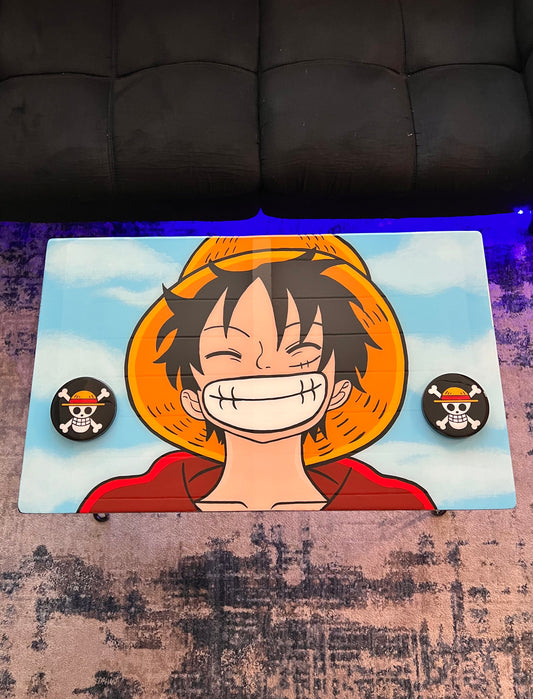 Luffy Coffee Table + 2 Coasters